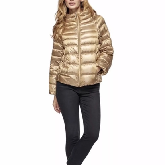 sam edelman metallic puffer